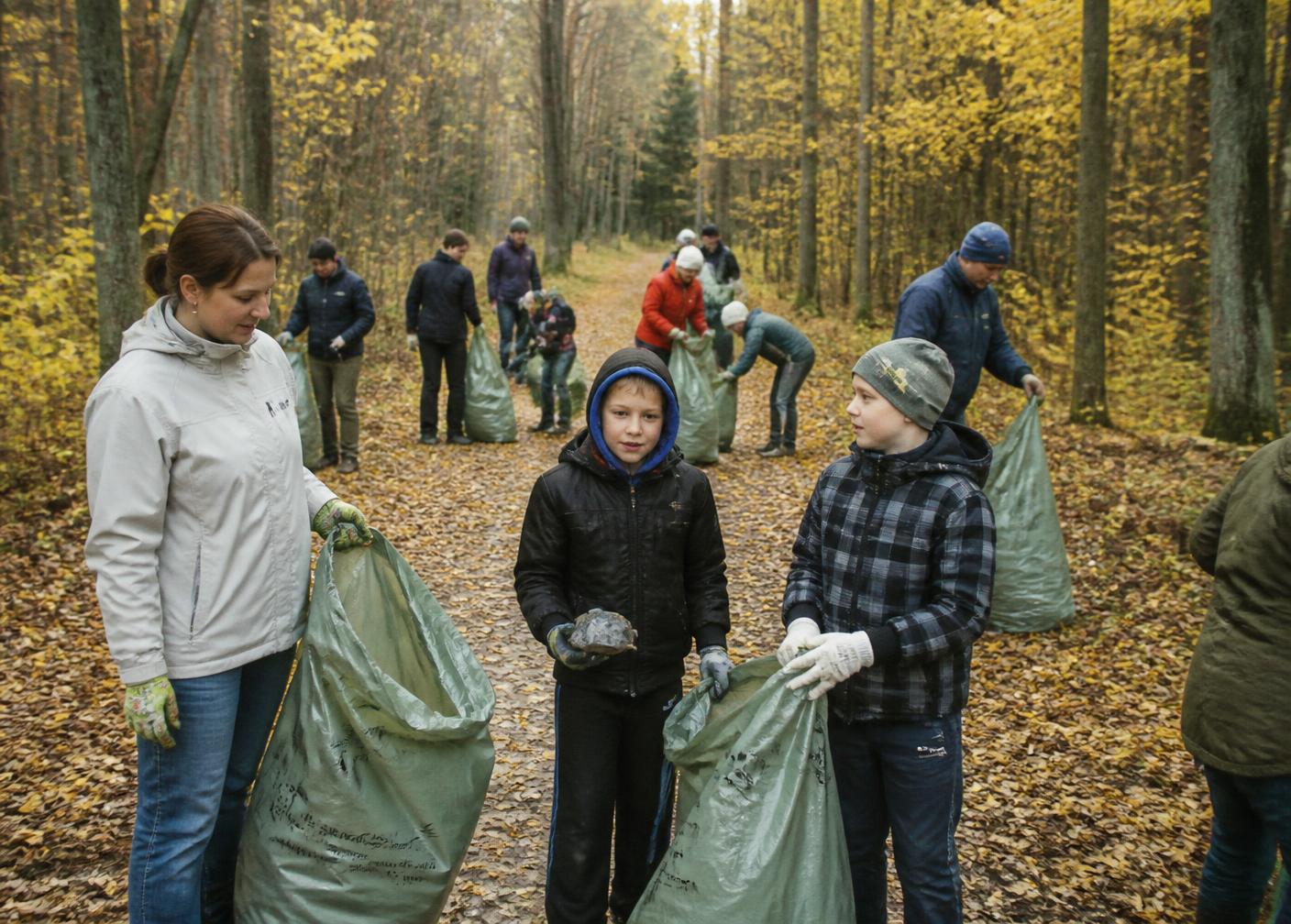 Forest clean-ups